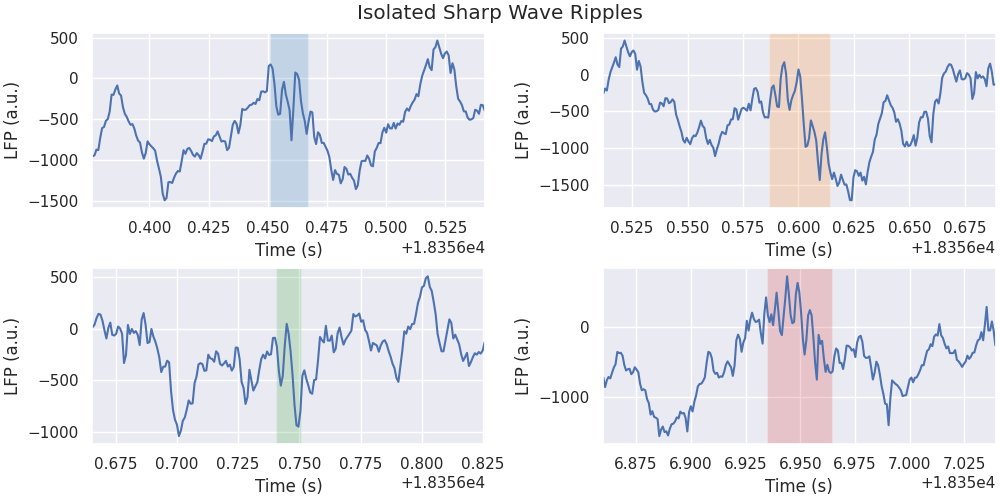 Isolated Sharp Wave Ripples